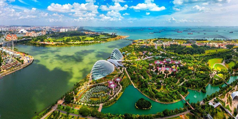 Panorama di Singapore